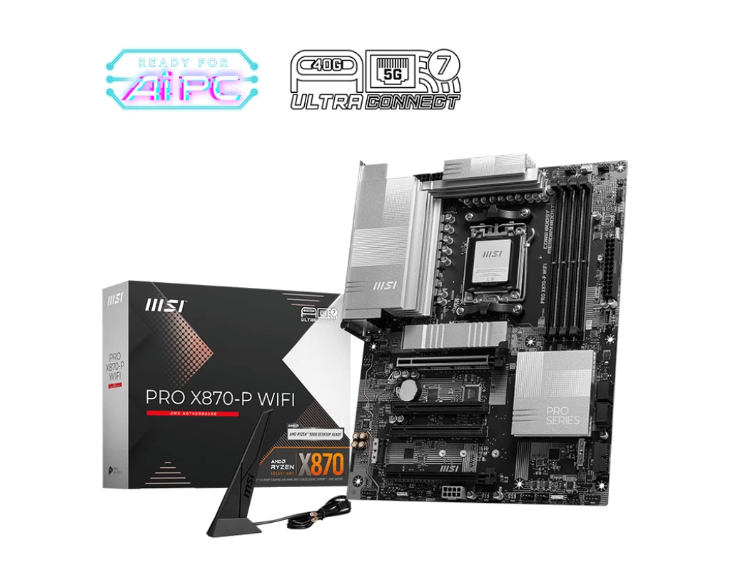 MSI X870 motherboard for Ryzen 7 9800X3D