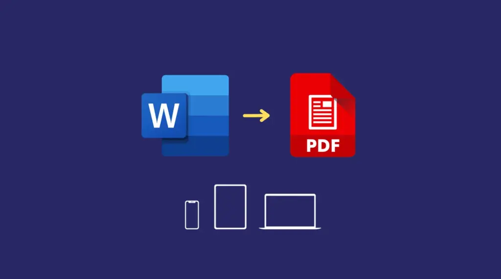 convert doc to pdf