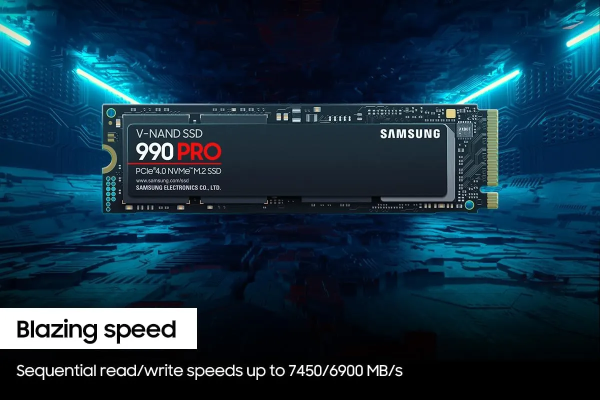 SAMSUNG 990 PRO SSD deal