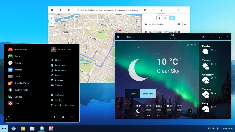 zorin os linux distribution