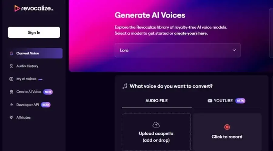 Controlla Voice ai tool