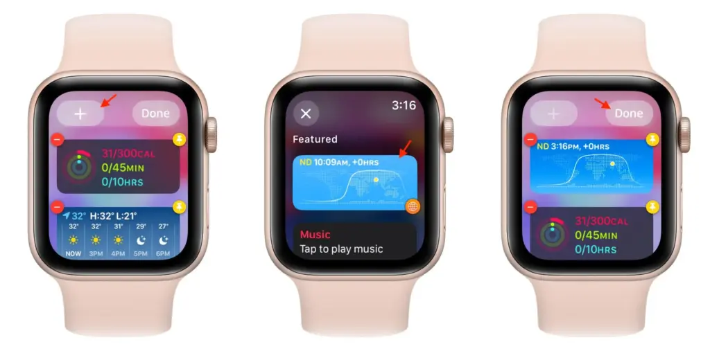 Apple Watch smart stack