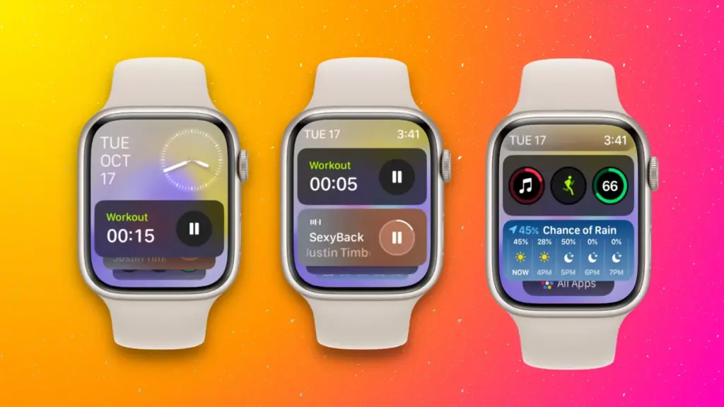 Apple Watch smart stack