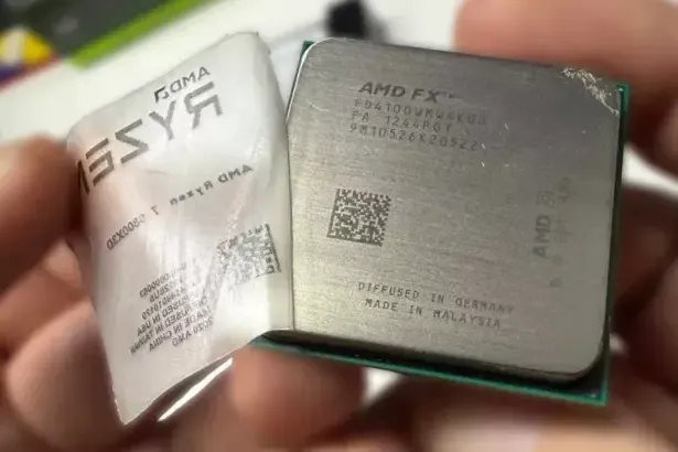 fake ryzen CPU